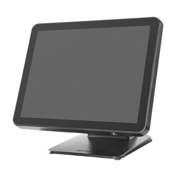 Панельный компьютер  UPOS-211DP-BST40      15",PCAP,J1900,4G RAM,4COM,5USB,Blk,W/ cable