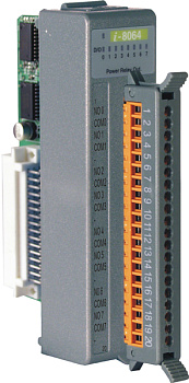 Модуль I-8064-G CR 8-channel power relay output module