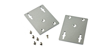 Крепеж WK-UP400A-BOT-BK Wall-mounting kit for the UPort 400A bottom side with 2 plates (43x30x2mm) a