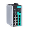 Коммутатор EDS-G512E-8PoE-4GSFP-T 12-port full Gigabit managed Ethernet switch, 8 10/100/1000BaseT P