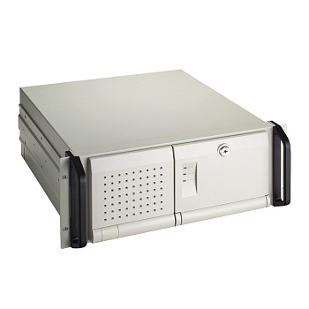 Корпус AX6145TB-RC-NP W/O (P/S,B/P)For Baby-AT   (E206145042 )  Black for Backplane 4U Rack Chassis/