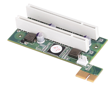 Плата  RC-PIPI-01      RISER CARD 2x PCI слота   ( RC-E1P-2P )