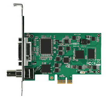 Плата   DVP-7611HE      1ch HDV/SDI/CVBS/YPrPr/S-video PCIe HW card