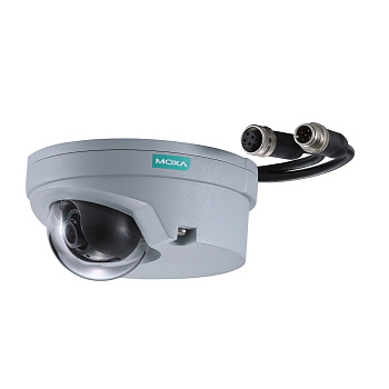 Камера VPort P06-2M60M EN50155,FHD,H.264/MJPEG IP camera,M12 connector,1 mic built-in,PoE , 6.0mm Le