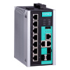 Коммутатор EDS-510E-3GTXSFP-T Managed Gigabit Ethernet switch with 7 10/100BaseT(X) ports, and 3 10/