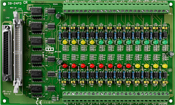 Плата DB-24PD CR 24 Channel Opto-Isolated Inputs Board w/D-Sub 37 connector