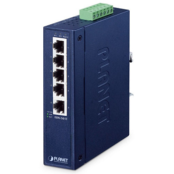 Planet ISW-501T — промышленный Fast Ethernet коммутатор (5x10/100)