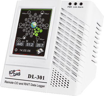 Датчик температуры, влажности, точки росы и концентрации CO с функцией регистрации данных DL-301 CR 