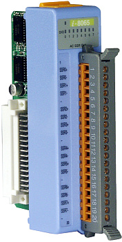 Модуль I-8065 CR Solid state relay module (AC type)