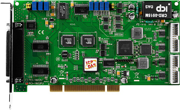 Плата PCI-1602FU CR U-PCI, 32ch, 16-bit, 200 kS/s DAQ Board (8 K word FIFO) Includes one CA-4002 D-S