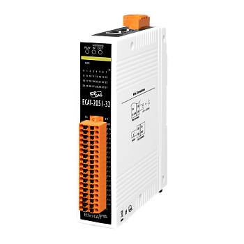 Модуль ECAT-2051-32 CR EtherCAT Slave I/O Module with Isolated 32-ch Digital Inputs (RoHS)