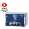 Planet WGS-5215-16UP4XV — коммутатор L2+ с LCD 16 портов PoE 802.3bt и 4 порта 10G SFP+